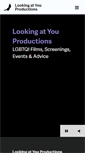 Mobile Screenshot of lookingatyouproductions.com